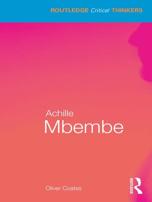 cover image of Achille Mbembe